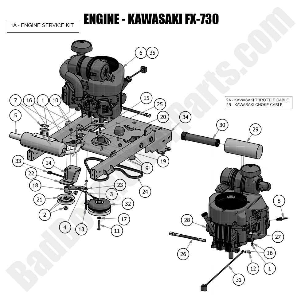 2019 Revolt - Engine - Kawasaki FX730V